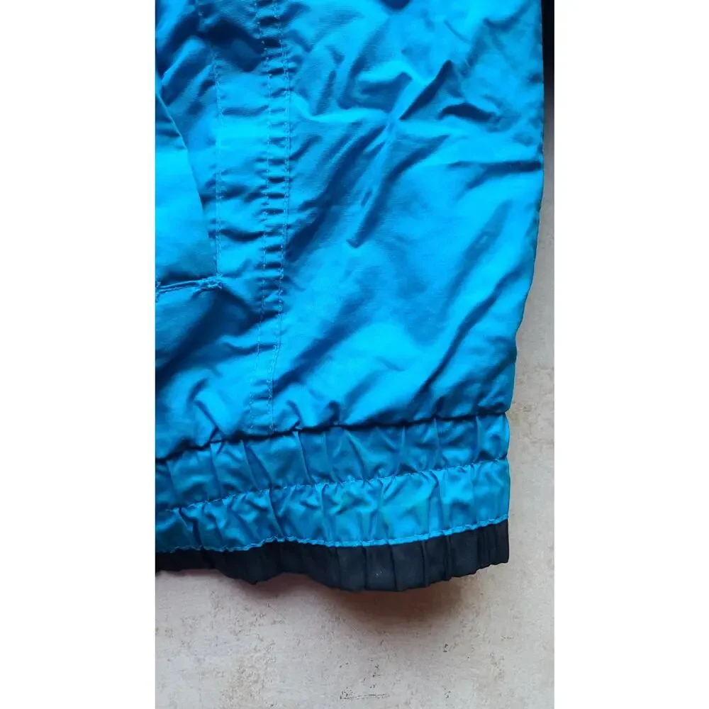 Carolina Panthers 90s GAME DAY Logo 7 puffer XL 2x teal NFL vintage - Picture 5 of 11